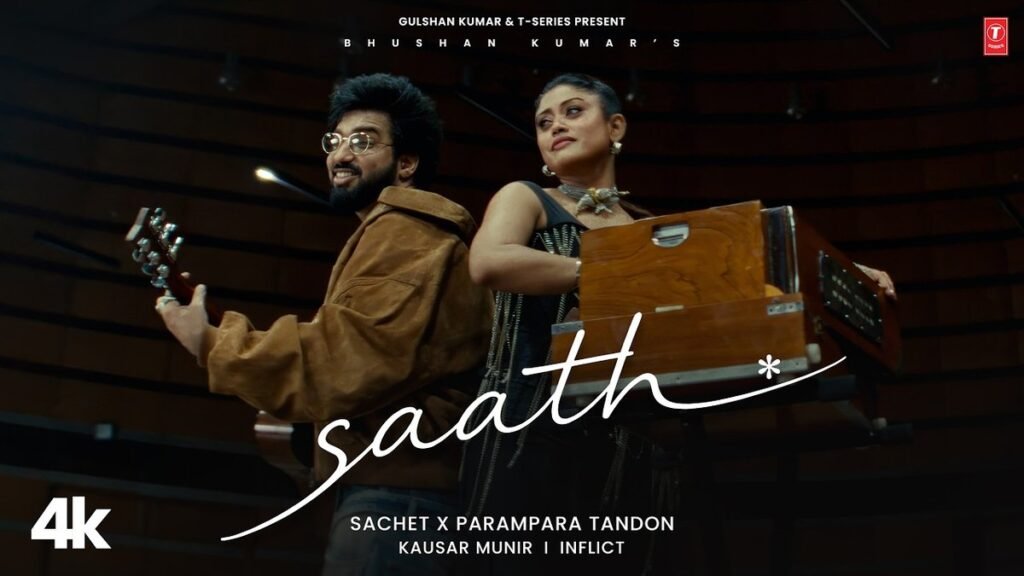 Saath Lyrics song cover artwork by Sachet Tandon, Parampara Tandon, Sachet-Parampara
